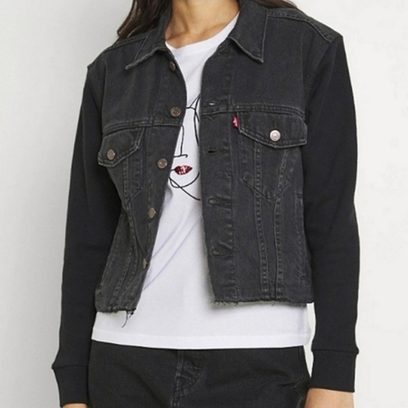 Levi's Jackets & Blazers - Levi's Ex Boyfriend Hybrid Trucker Jacket